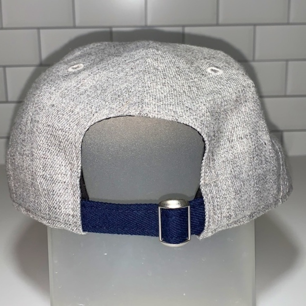 Utah Jazz NBA basketball slide adjustable baseball hat. Grey & Navy blue. - Picture 3 of 9